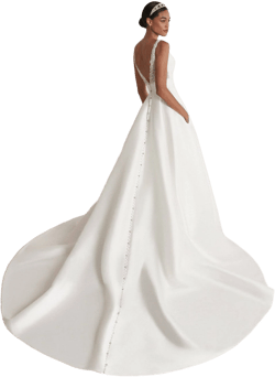 Justin Alexander Mikado Ball Gown