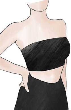 Women's Bandeau Top Sewing Pattern