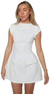 Odd Muse The Ultimate Muse Cap Sleeve Mini Dress