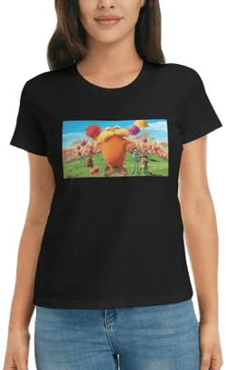 Women's The Lorax Crewneck Short Sleeve T-Shirt