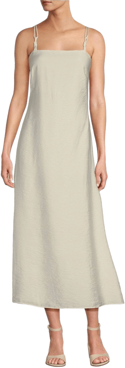 Antonio Melani Isabella Square Neck Sleeveless A-Line Midi Dress