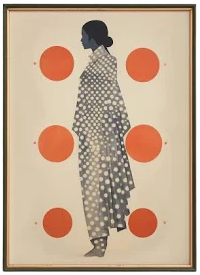 Female Silhouette Print Wall Art