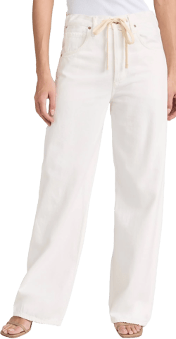 Citizens of Humanity Women's Brynn Drawstring Wide-Leg Jeans