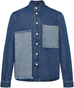 Avant-Garde Denim Shirt