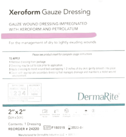 DermaRite Impregnated Gauze Dressing
