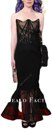 Kelly Osbourne Strapless 2024 Grammys Red Carpet Dress