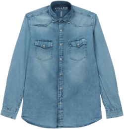 Washed Denim Shirt