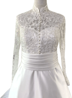 Grace Kelly Modest Wedding Dress