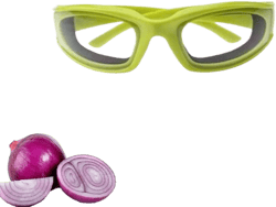 Honkenda Anti-tear Onion Goggles Tear Free Over Glasses for Men Women, Antisplash Onion Goggles for Chopping Eye Protection Protector Safety Goggles for Kitchen Cooking Splashing Oil (Green)