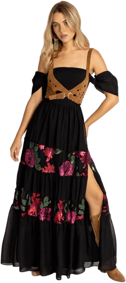Joyfolie Mariella Maxi Dress