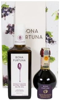 Bona Furtuna Romeo and Juliet Balsamic Vinegar & Extra Virgin Olive Oil Gift Set  