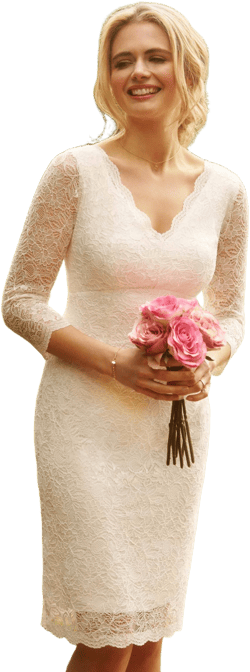 Alie Street London Women's Anya Lace Wedding Dress
