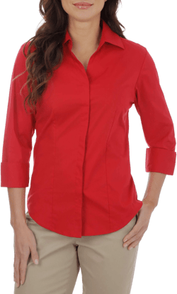 Lee Riders Women's Sleeve Classic Career Shirt