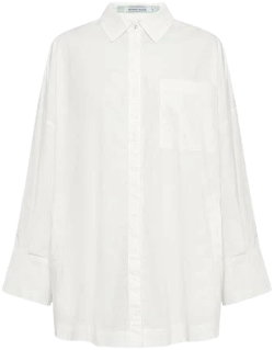 Oversized Cotton Poplin Shirt