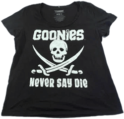 The Goonies Women's Graphic Print Crew Neck T-Shirt