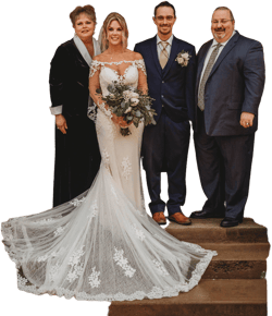 Justin Alexander Lace Wedding Dress