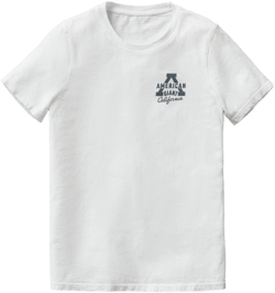 American Giant Women's Classic Cotton Graphic Tee Made in the USA