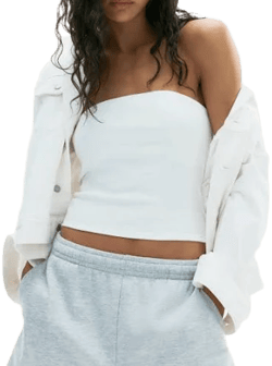 H&M Ladies Ribbed Tube Top