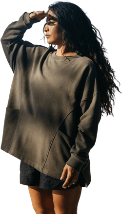 Awen Women's Vintage Inspired Sweatshirt