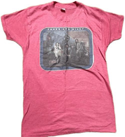 Three Dog Night Vintage 1970's T Shirt