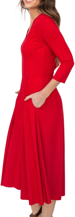 Agnes & Dora Essential Midi Dress