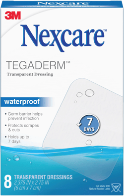 3M Nexcare Tegaderm Waterproof Transparent Dressing
