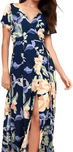 Lulu's Floral Maxi