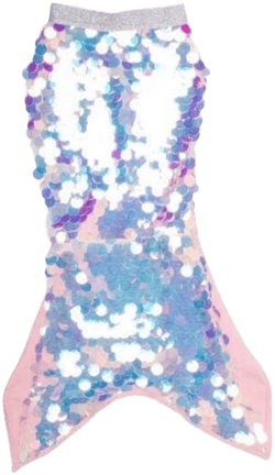Lola + the Boys Paillette Mermaid Tail Skirt