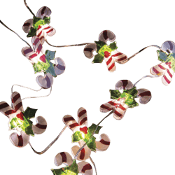 Primitives by Kathy Candy Cane Wire Lights