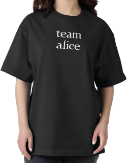 Team Alice Twilight Oversized T-Shirt