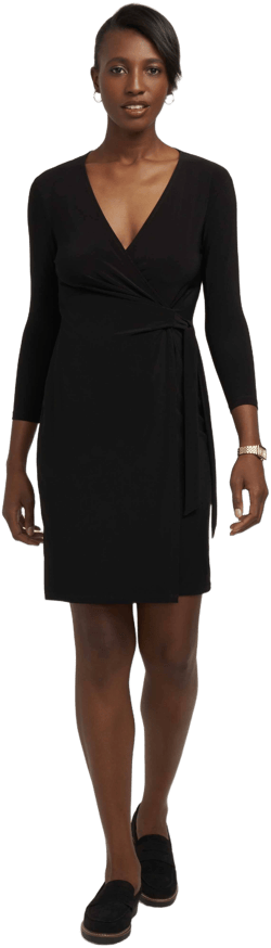 Anne Klein Women's Classic Wrap Dress