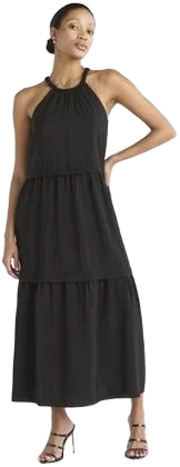 Sofia by Sofia Vergara Women's Braided Above Ankle Length Maxi Dress