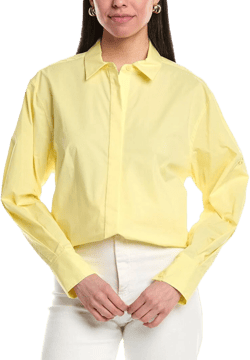 Simkhai Women's Chandler Oversized Cotton Shirt