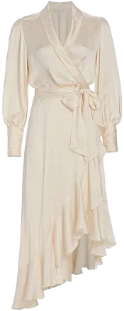 Zimmermann Women's Wrap Midi-Dress