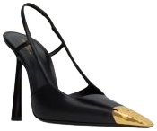 SAINT LAURENT Women's Jeanne Slingback Pumps