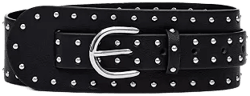 Women's Wide studded belt