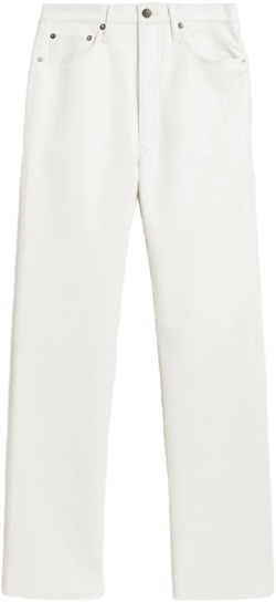 AGOLDE Women's 90s Pinch Waist Leather Jeans