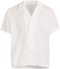 Second/Layer White Avenue Men Shirt