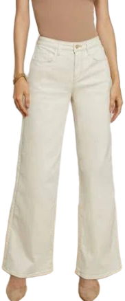 L'AGENCE Women's Alicent High-Rise Wide-Leg Jeans