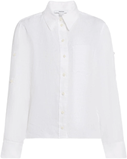 Reiss Women's Leora Linen Tie-Back Shirt