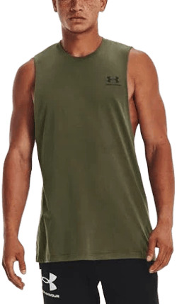 Under Armour Men's Sportstyle Left Chest Cut-Off Tank