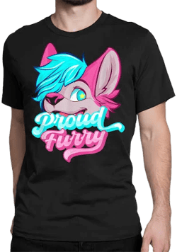 Artistshot Proud Furry Fandom Cosplay T-Shirt