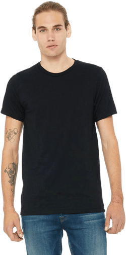 Bella + Canvas Unisex Made In The USA Jersey Short Sleeve T-Shirt