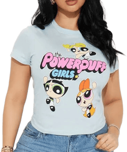 Fashion Nova The Powerpuff Girls Pow Baby Graphic Tee