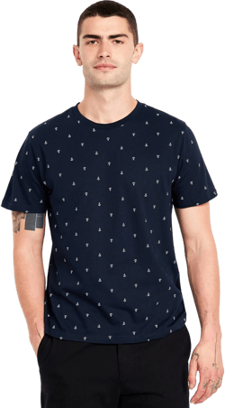 Old Navy Men's Crew-Neck Striped T-Shirt