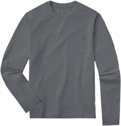 Southern Shirt Men's Max Comfort Long Sleeve Pocket Tee