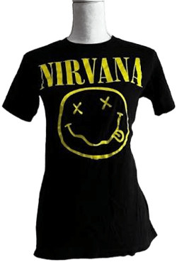 Nirvana Grunge Classic Face T-Shirt
