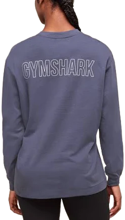 Gymshark Trace Graphic Long Sleeve Top