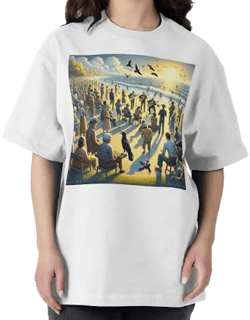 Uncle John's Band Jerry Garcia Oversized T-Shirt