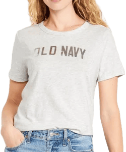 Old Navy Women's Everywear Logo Graphic T-Shirt